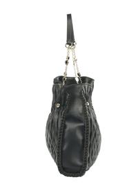 Bvlgari Pleated Leather Twit Tote