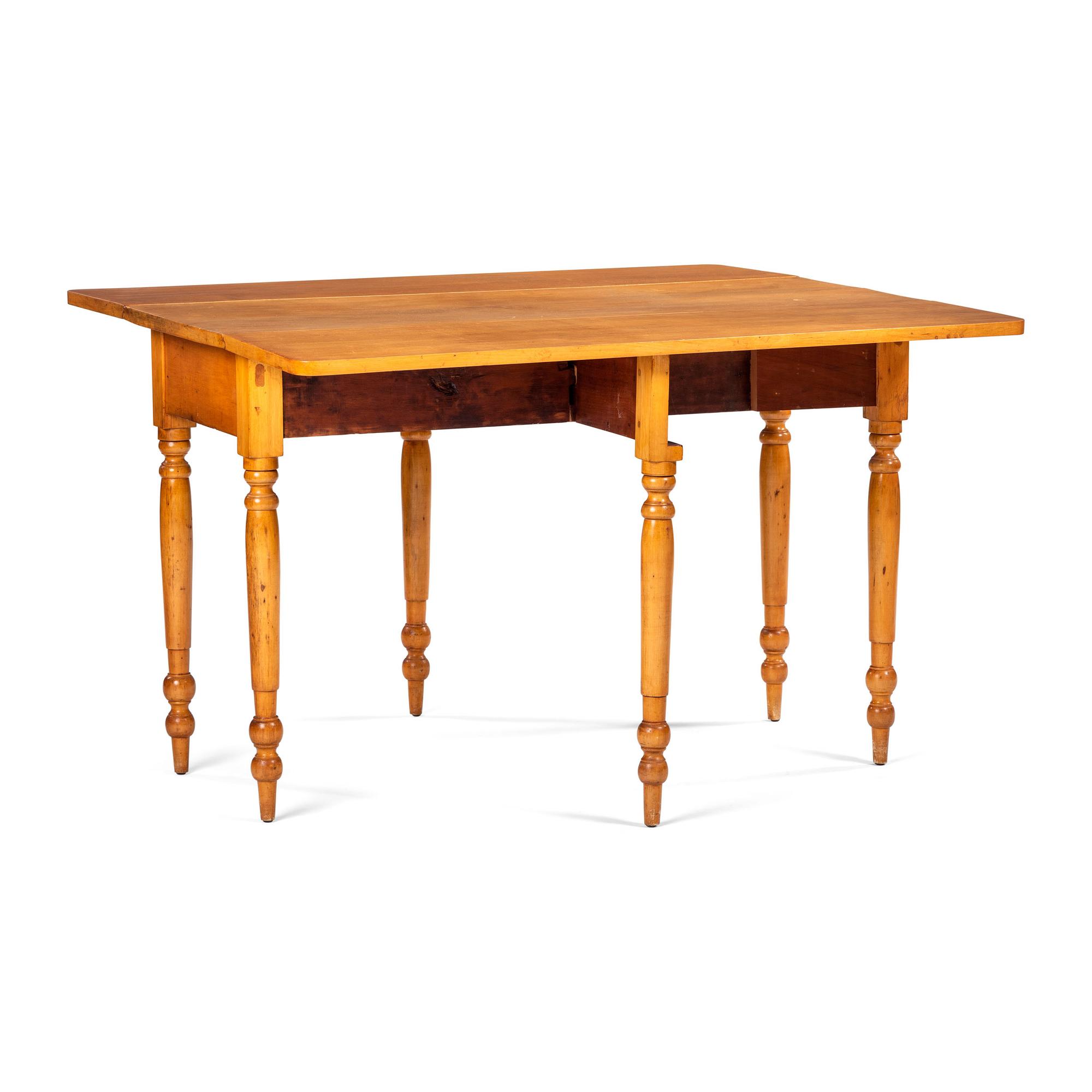 A Maple Drop-Leaf Table