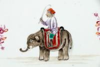 A Chinese Export Porcelain Dinner Service