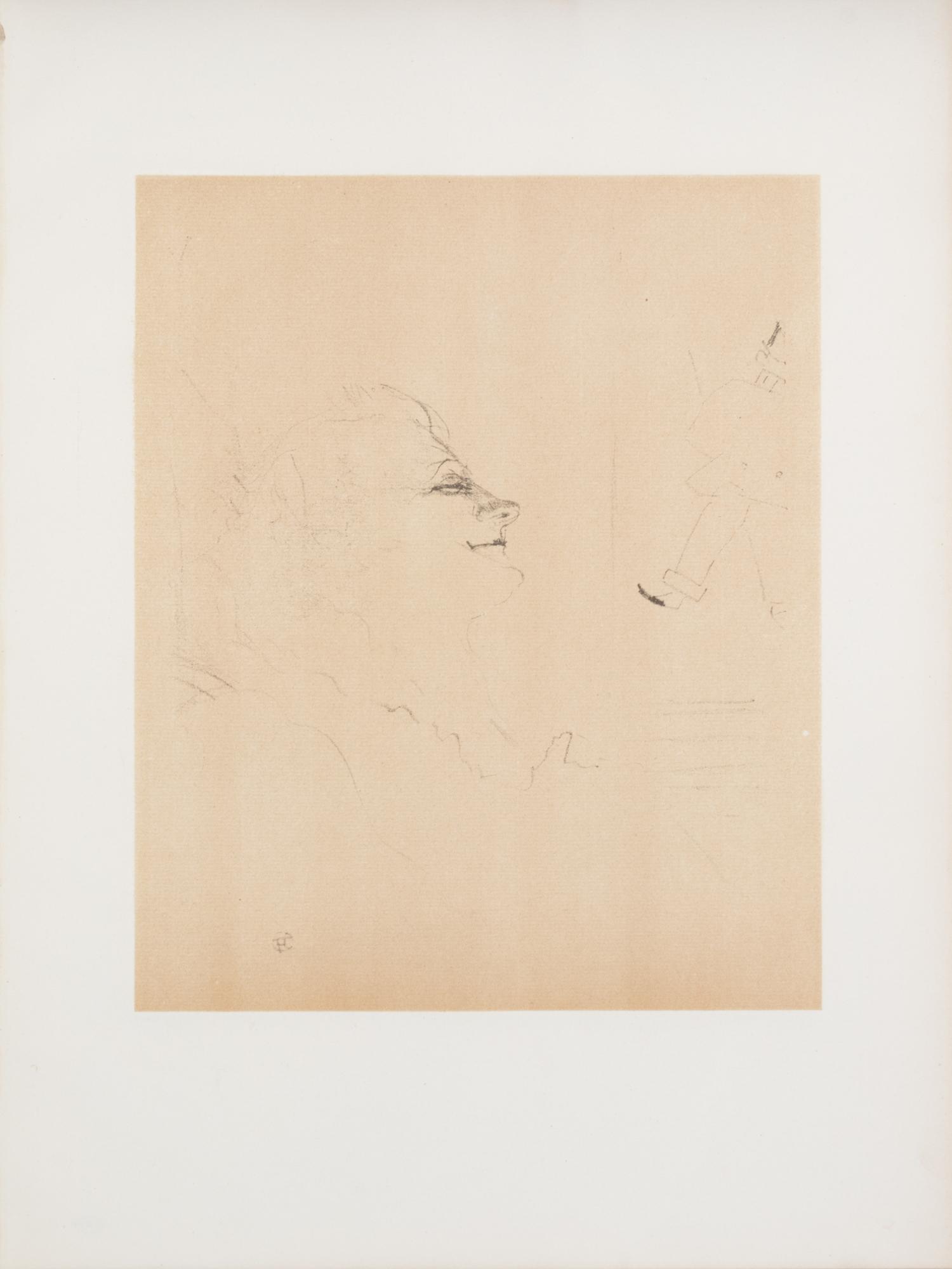 Yvette Guilbert (portfolio of eight lithographs with cover; cover and frontispiece bound together with front matter in binding by René Aussourd)