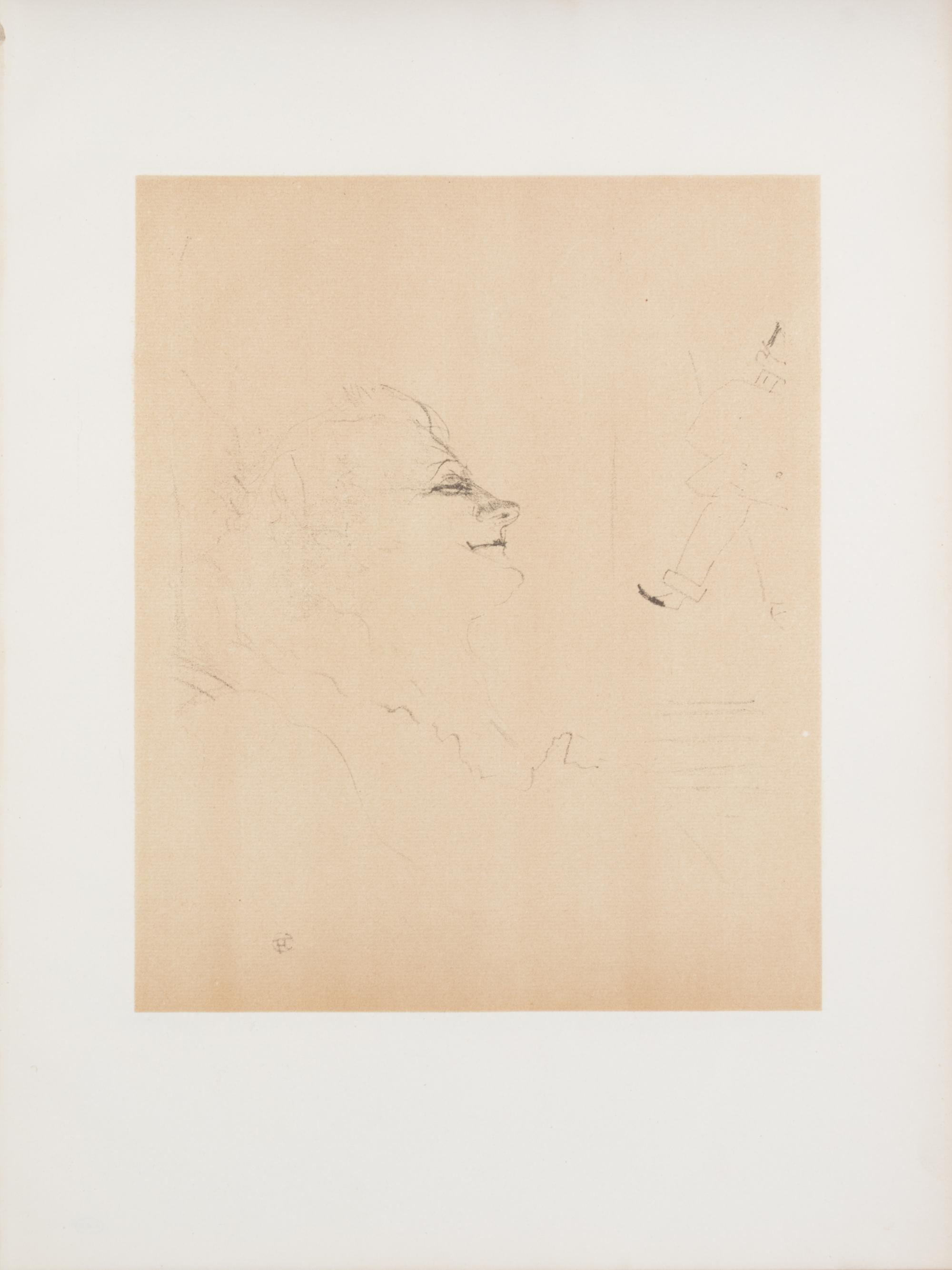 Yvette Guilbert (portfolio of eight lithographs with cover; cover and frontispiece bound together with front matter in binding by René Aussourd)