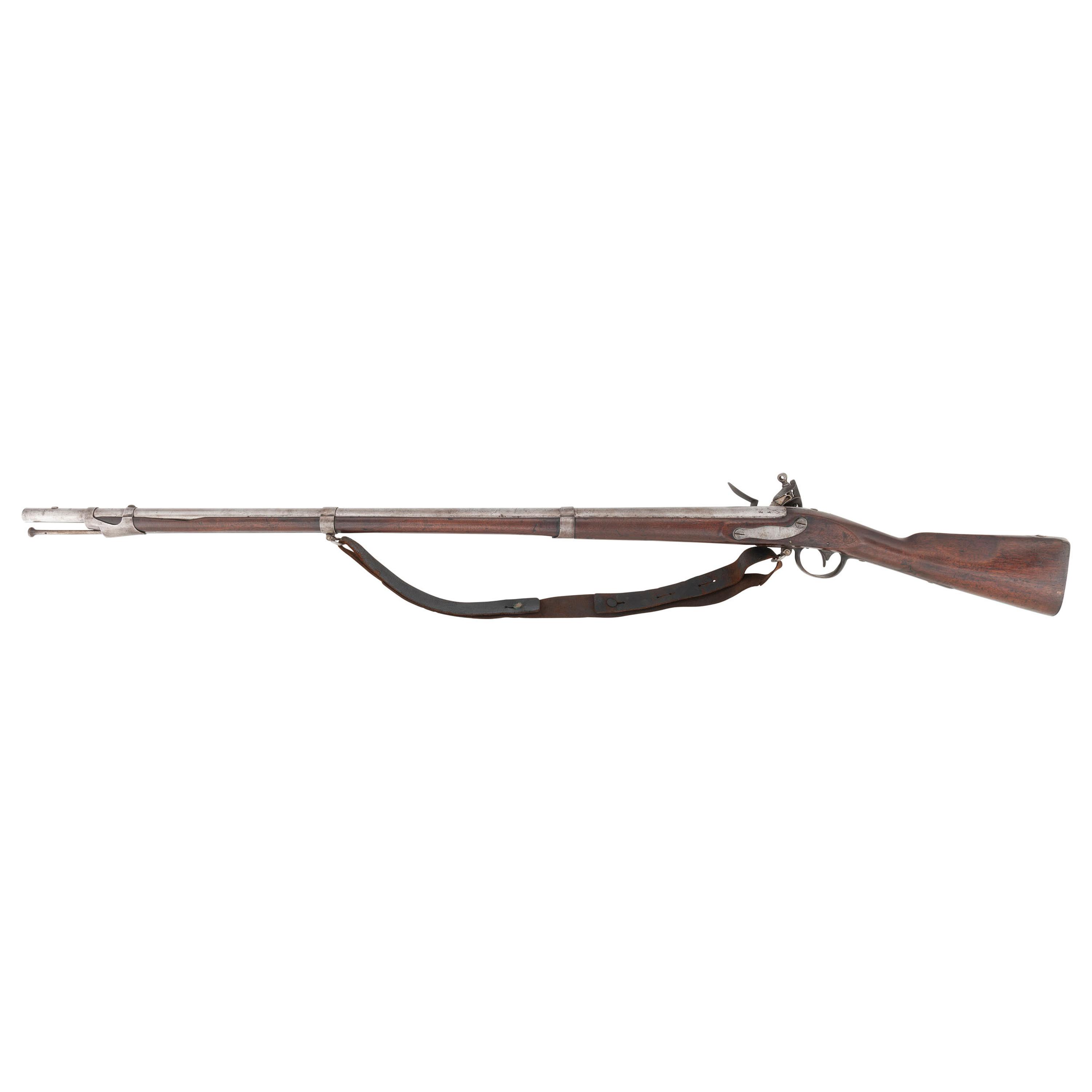 US Springfield Model 1815 Type II (1812 Type II) Flintlock Musket Dated 1816