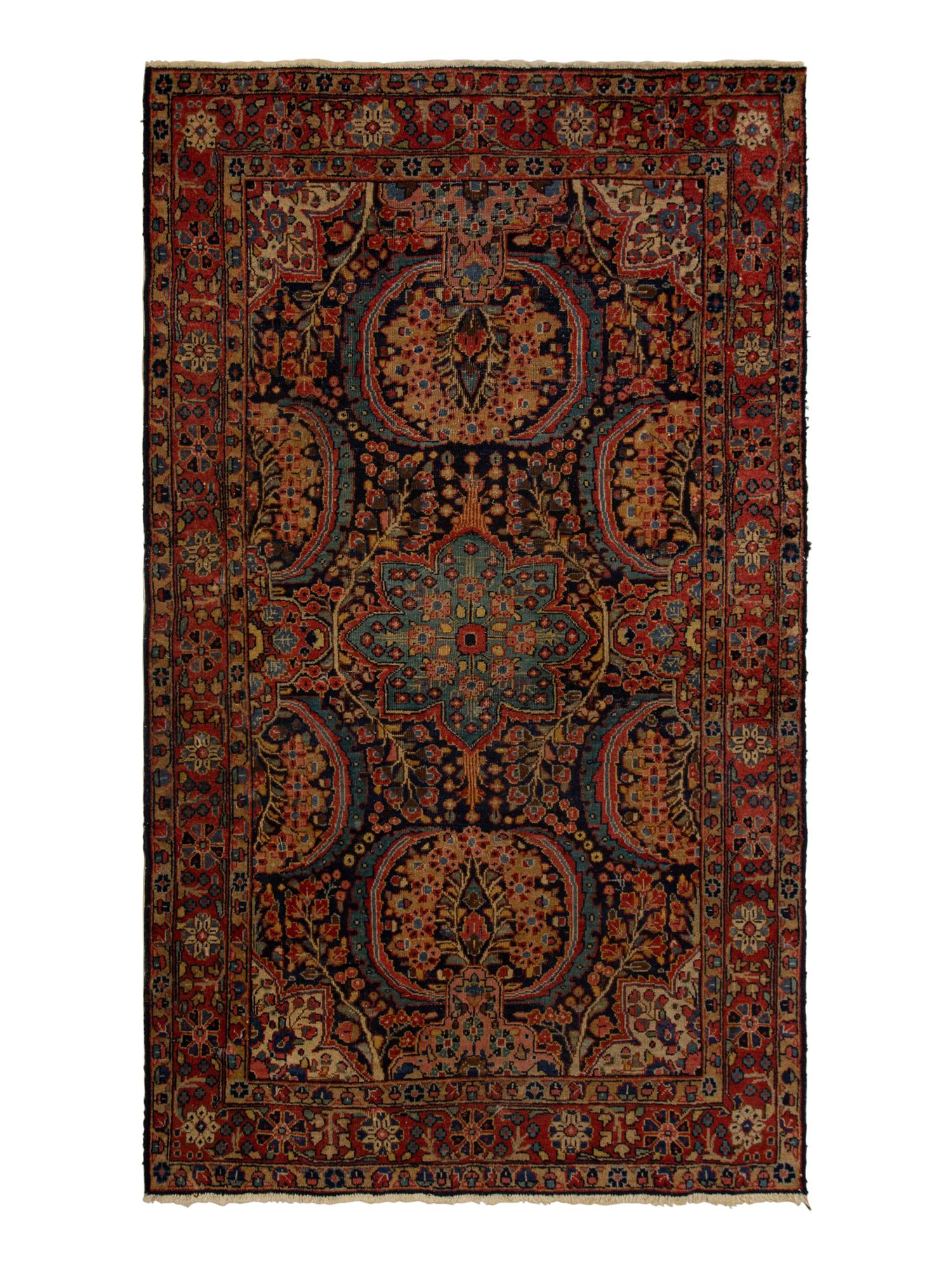 A Sarouk Wool Rug