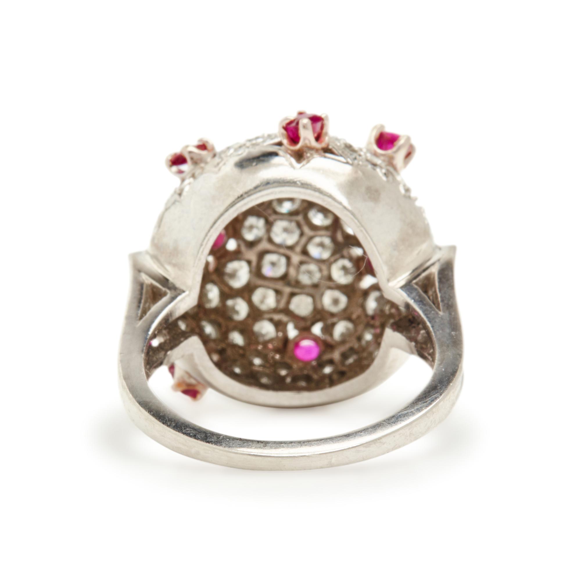 RUBY AND DIAMOND RING