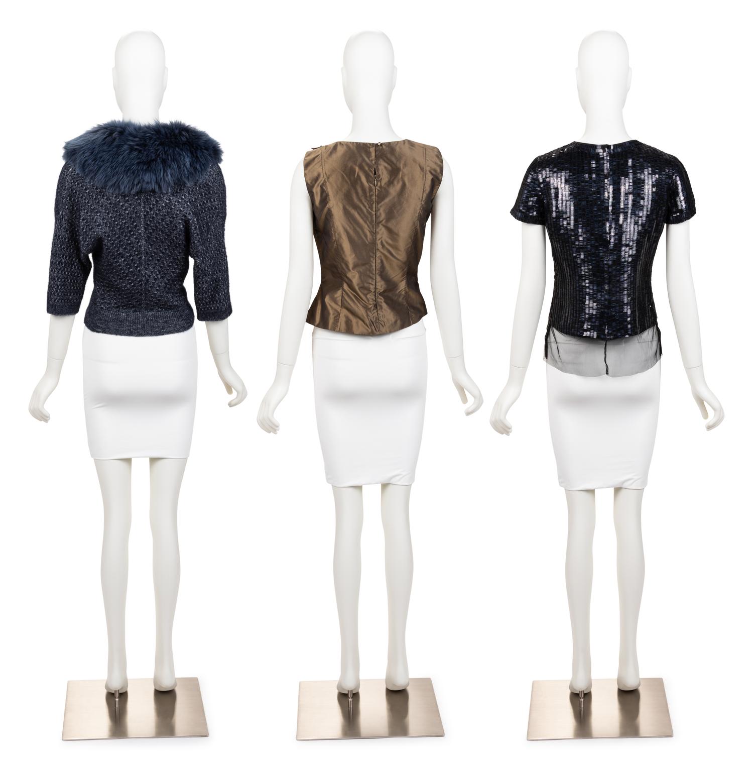 Three Oscar de la Renta Tops, c.2009