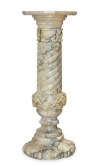 A Continental Marble Pedestal