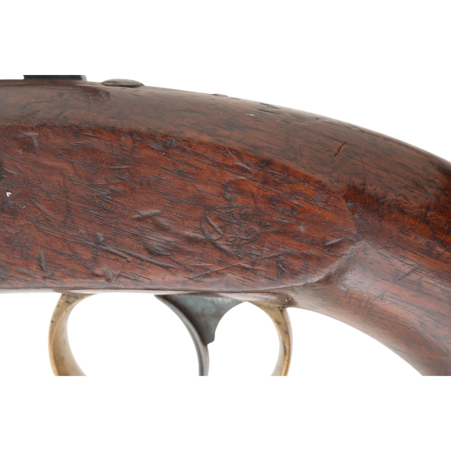 Ames Model 1842 Box Lock Navy Pistol