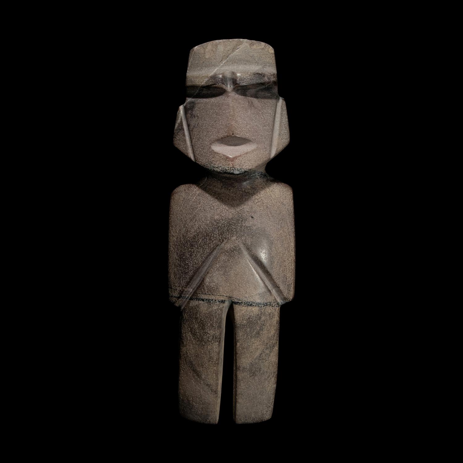 A Mezcala Stone Standing Figure