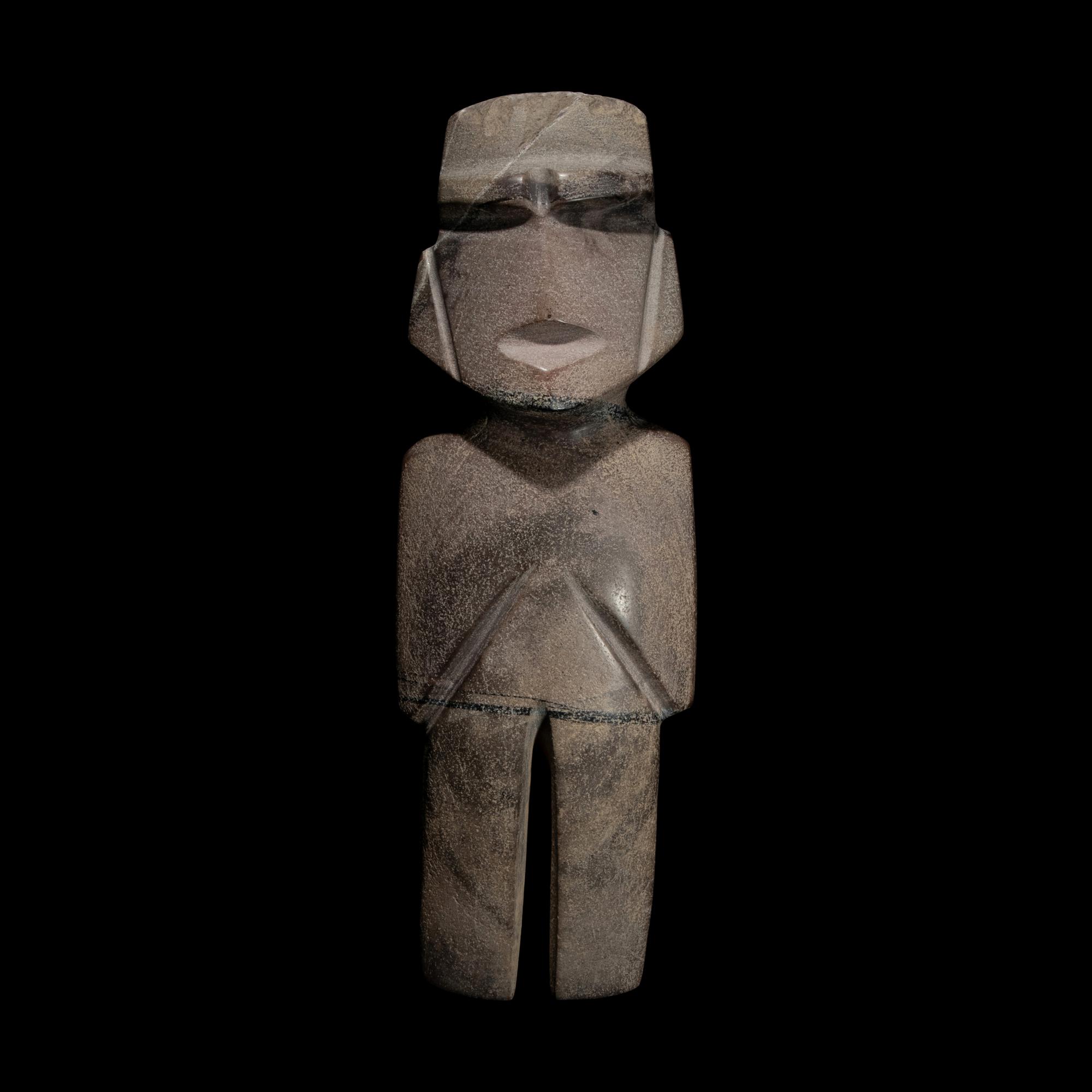 A Mezcala Stone Standing Figure