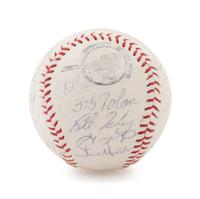 Two Ozzie Smith Signed Baseballs