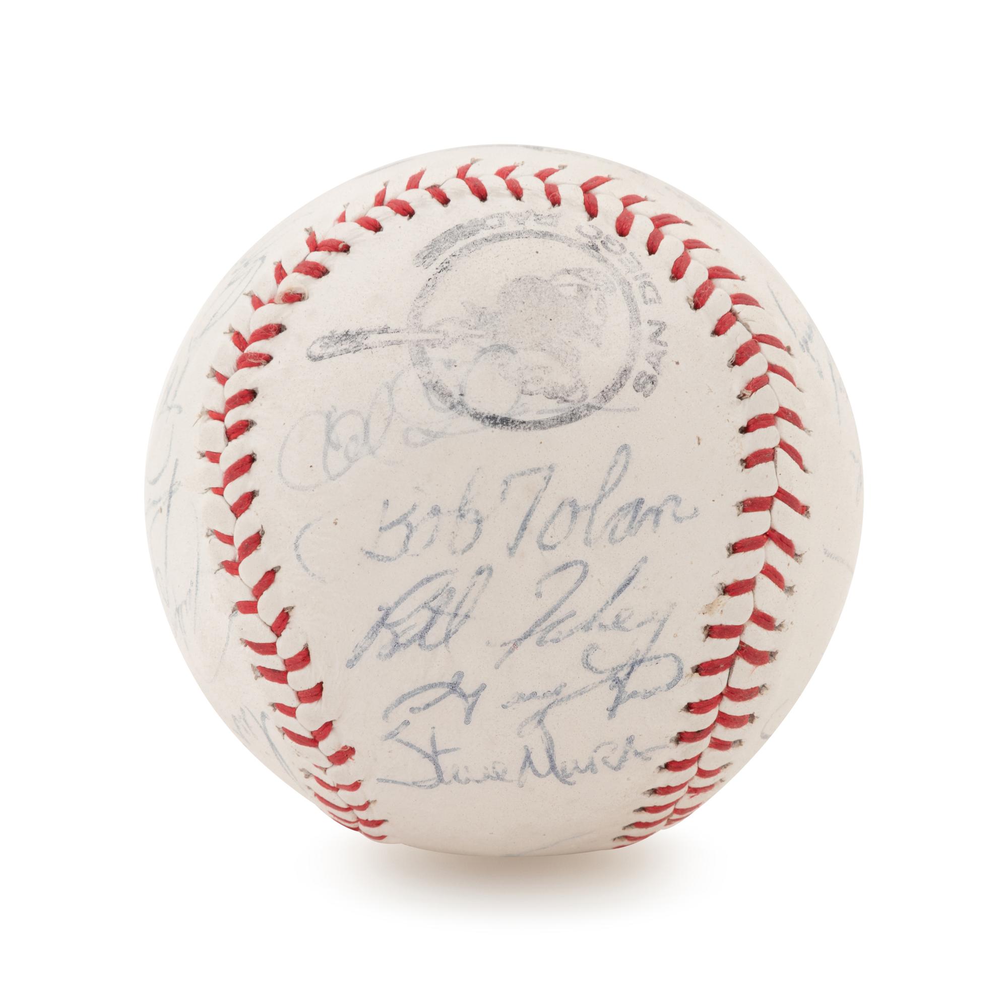 Two Ozzie Smith Signed Baseballs