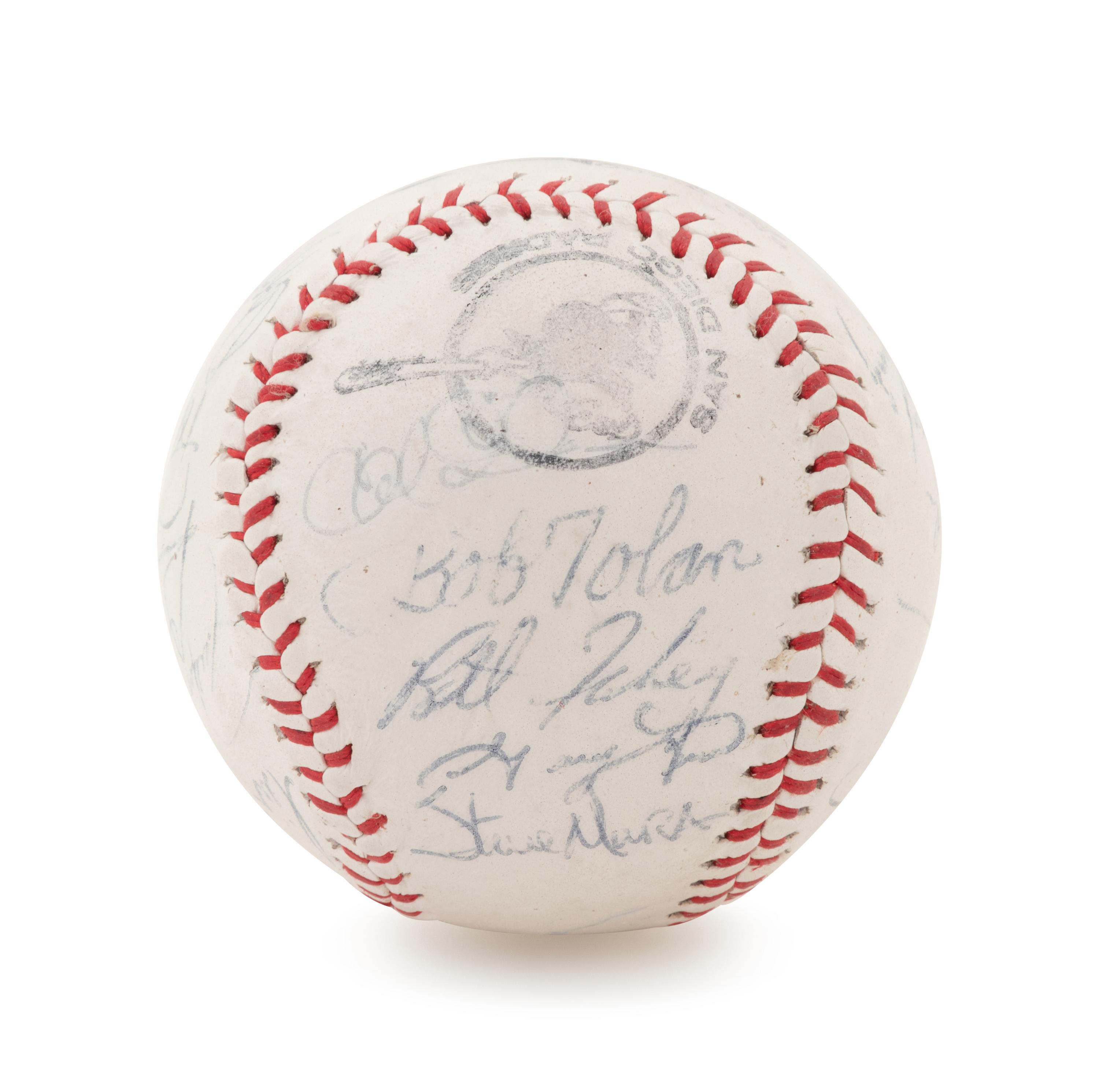 Two Ozzie Smith Signed Baseballs