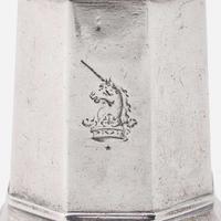 A silver dredger John Burt (1692-1745), Boston, MA, circa 1720