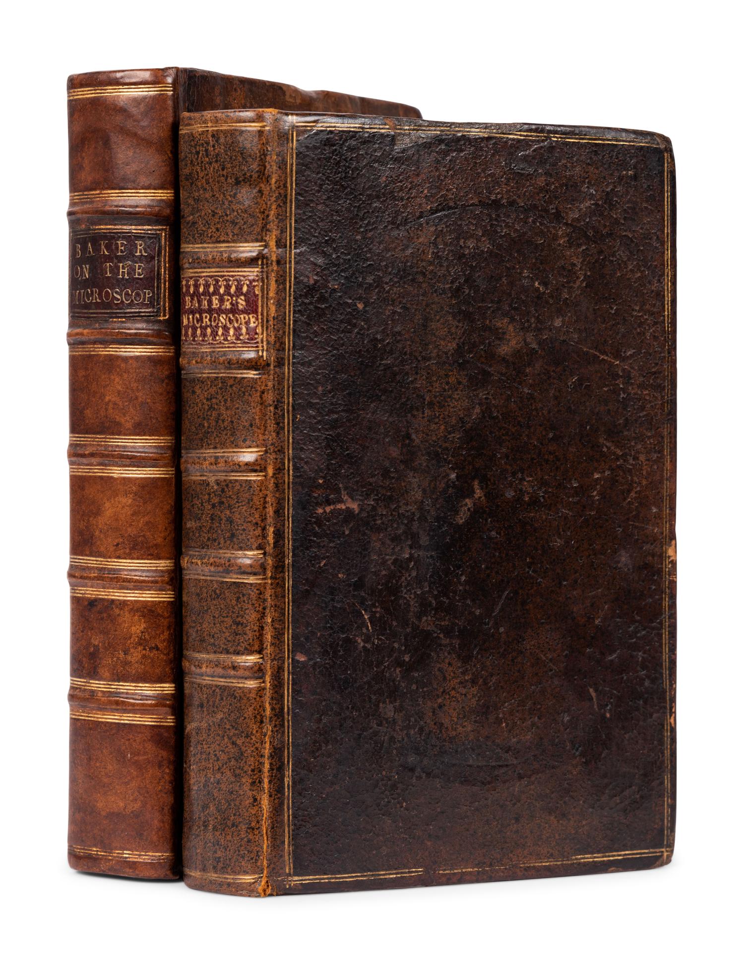 BAKER, Henry (1698-1774). The Microscope Made Easy . London: R. Dodsley, 1742.