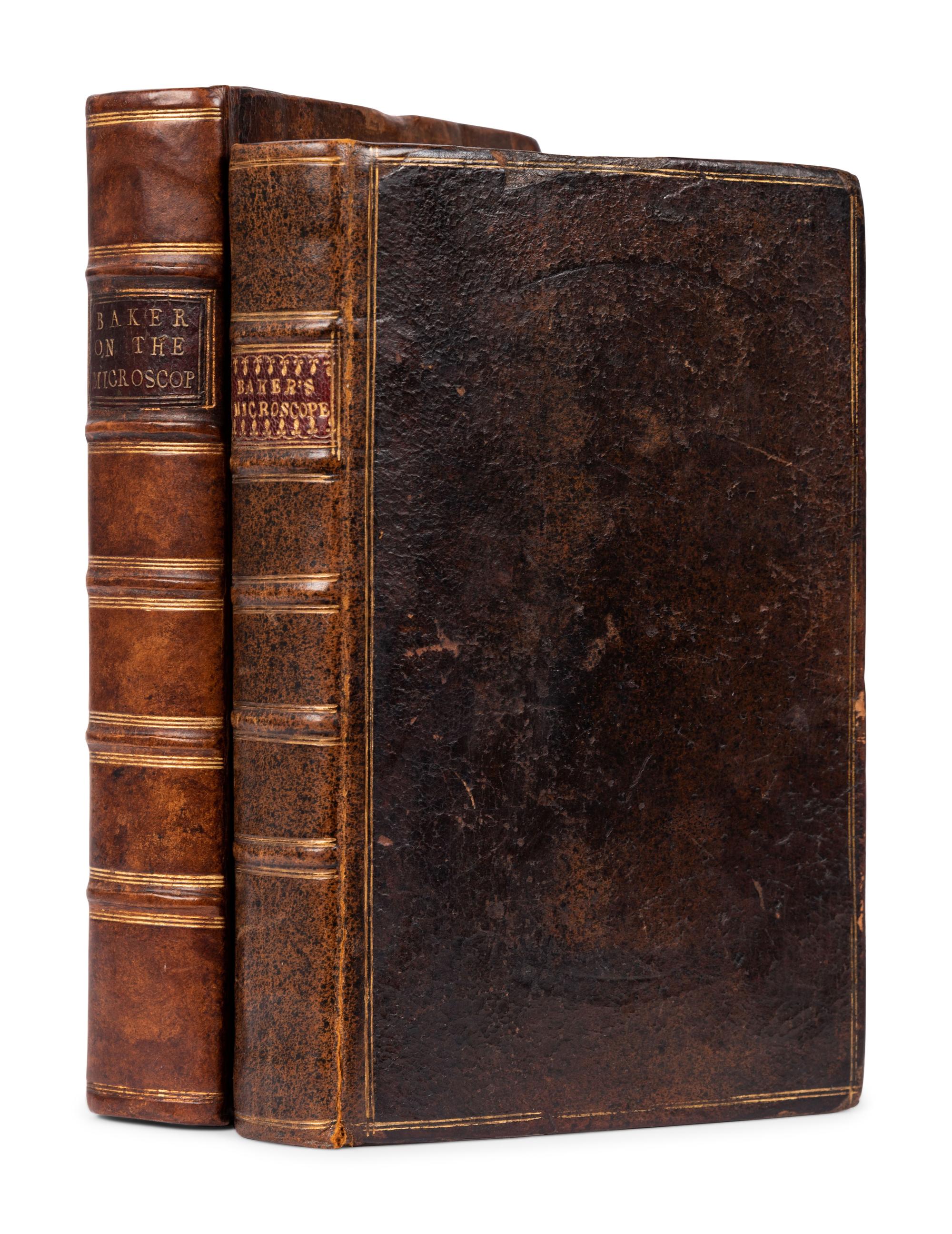 BAKER, Henry (1698-1774). The Microscope Made Easy . London: R. Dodsley, 1742.