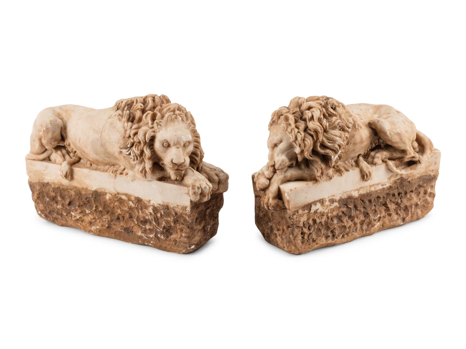 A Pair of Composition Models of Lions