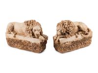 A Pair of Composition Models of Lions