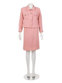 Chanel Two-Piece Tweed Skirt Suit, 2016