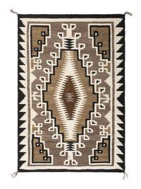 Navajo Two Grey Hills Weaving / Rug