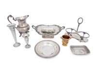 Eight Silver-Plate Articles