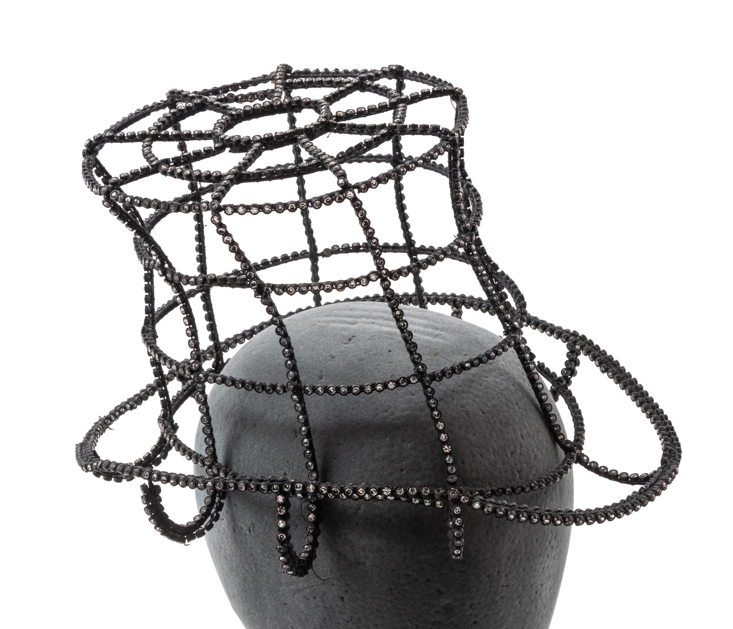 12 Assorted Hats and a Pair of Feathered Cuffs, 1970-2000s