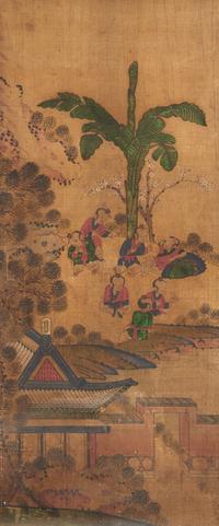 A Korean 'Hundred Boys' Painting