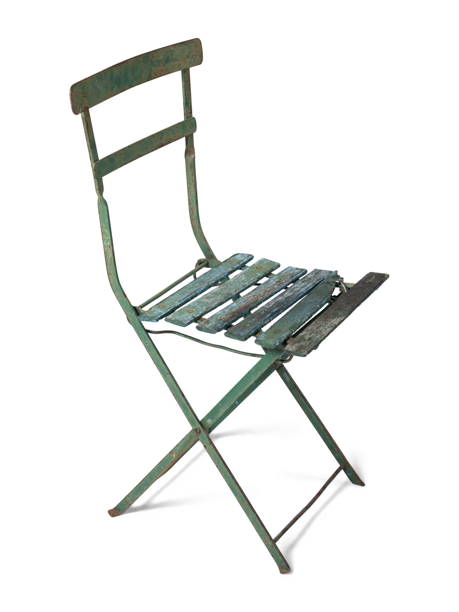 A Vintage Wrigley Field Chicago Cubs Stadium Seat Chair