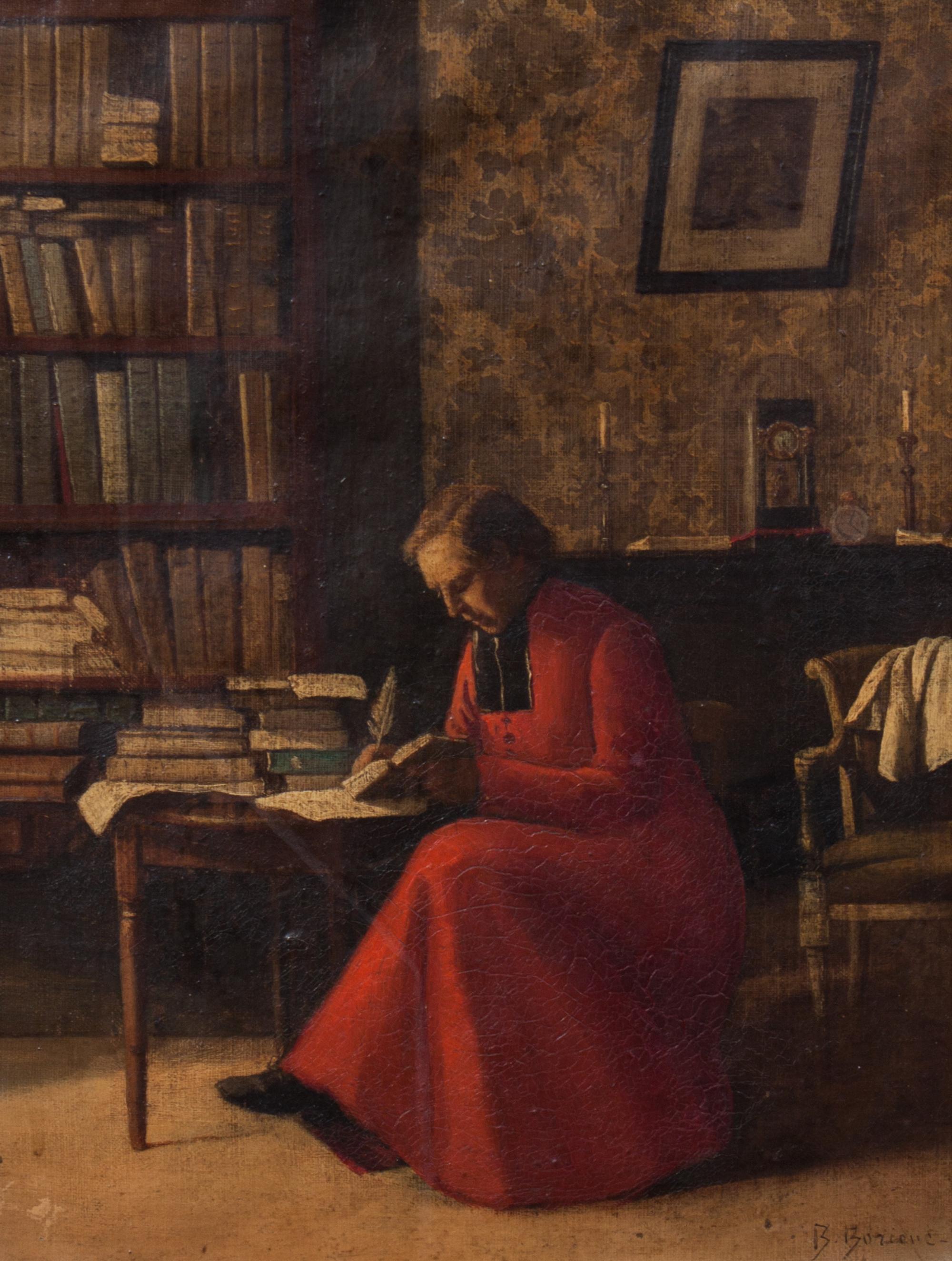 Bernard Borione, (French, b. 1865), At Study