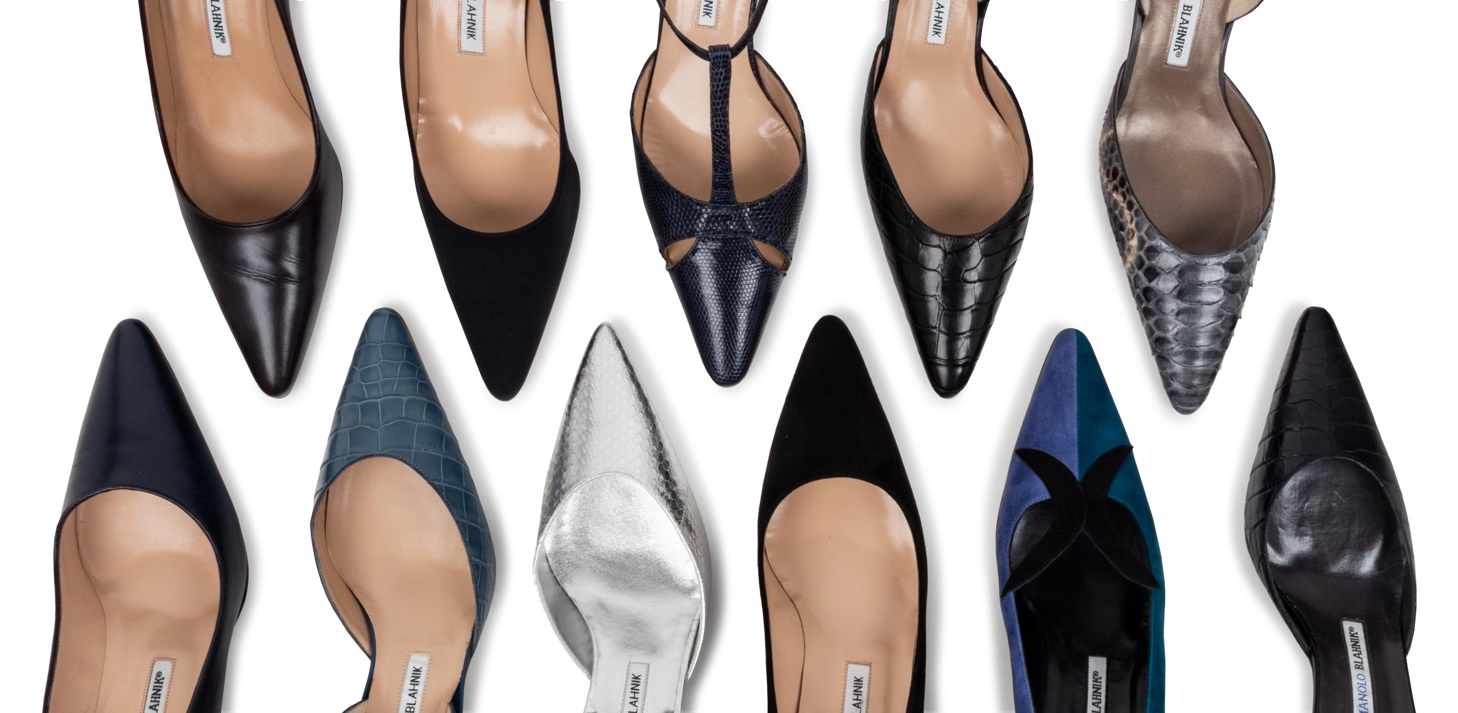 Eleven Pairs of Manolo Blahnik Heels