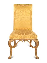 A Queen Anne Giltwood Side Chair
