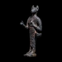 An Egyptian Bronze Bastet