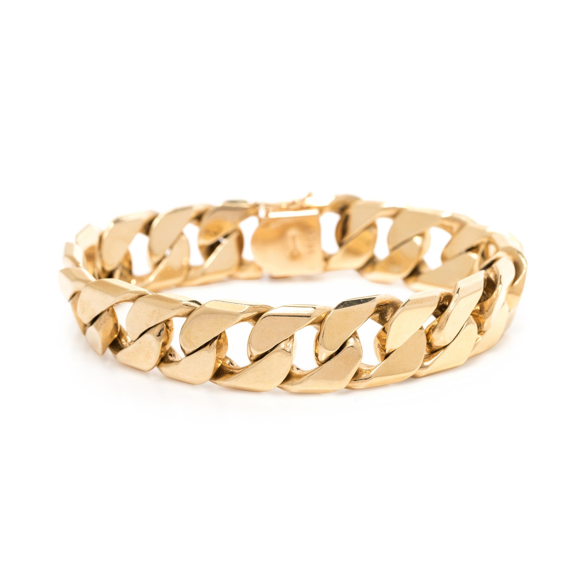 YELLOW GOLD BRACELET