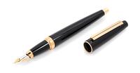 An S.T. Dupont Ellipsis: Composite Noir Fountain Pen