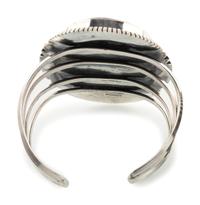 Navajo Sterling Silver and Turquoise Cuff Bracelet