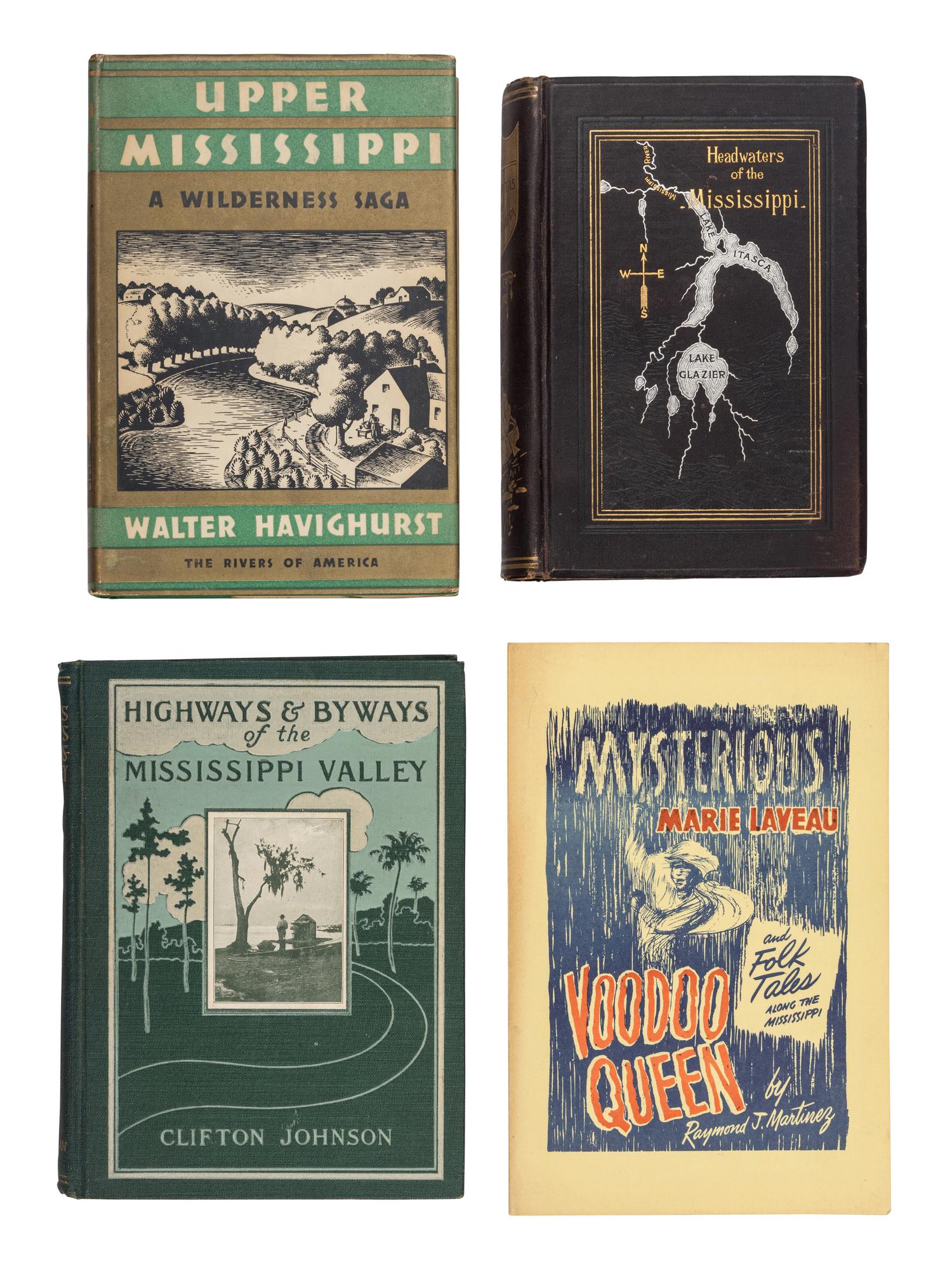 [MISSISSIPPI RIVER VALLEY]. A group of 46 works, including: