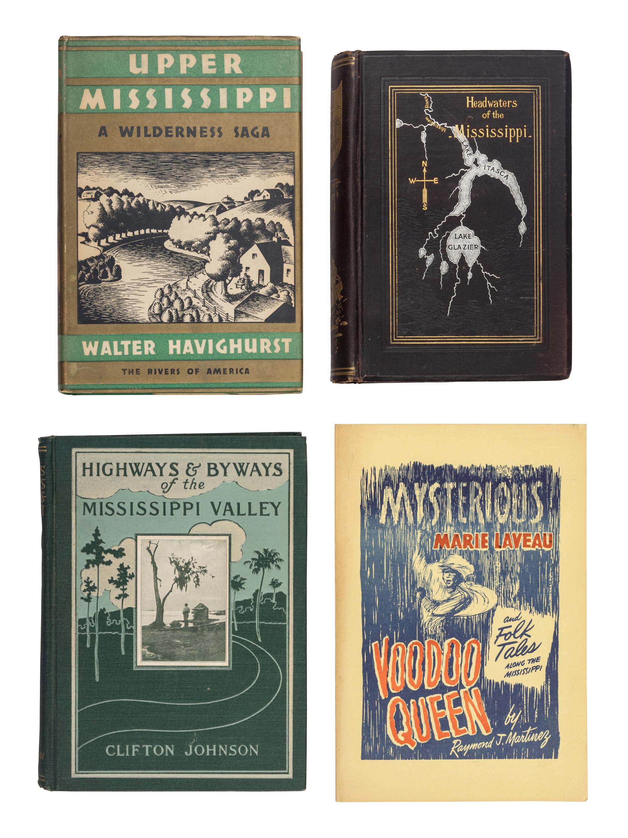 [MISSISSIPPI RIVER VALLEY]. A group of 46 works, including: