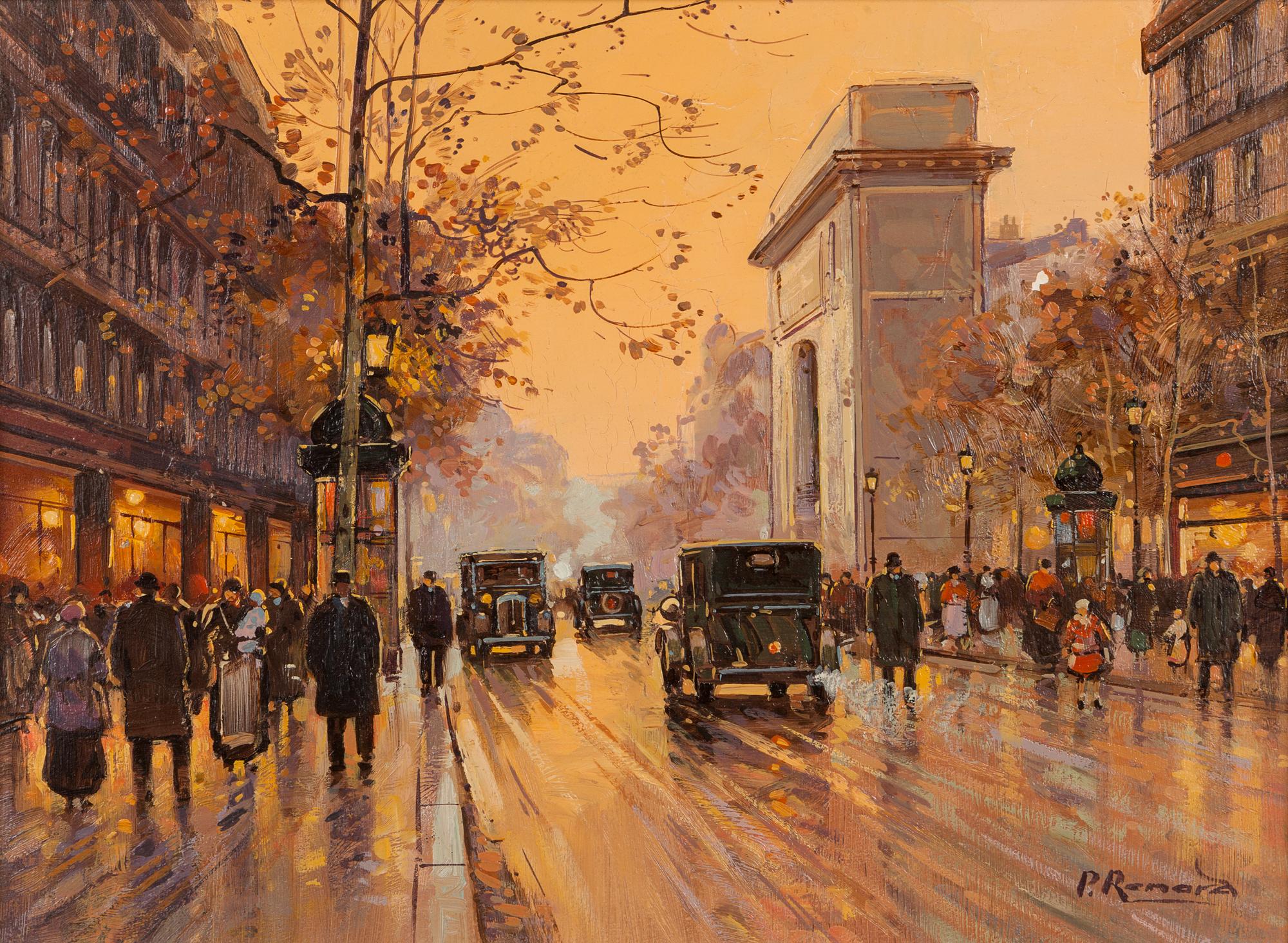 Paris Street Scene