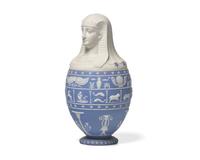 A Wedgwood Jasperware Canopic Jar