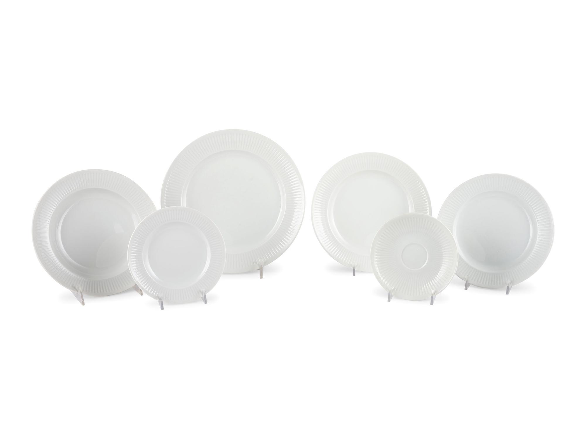 A Royal Copenhagen Porcelain Dinner Service
