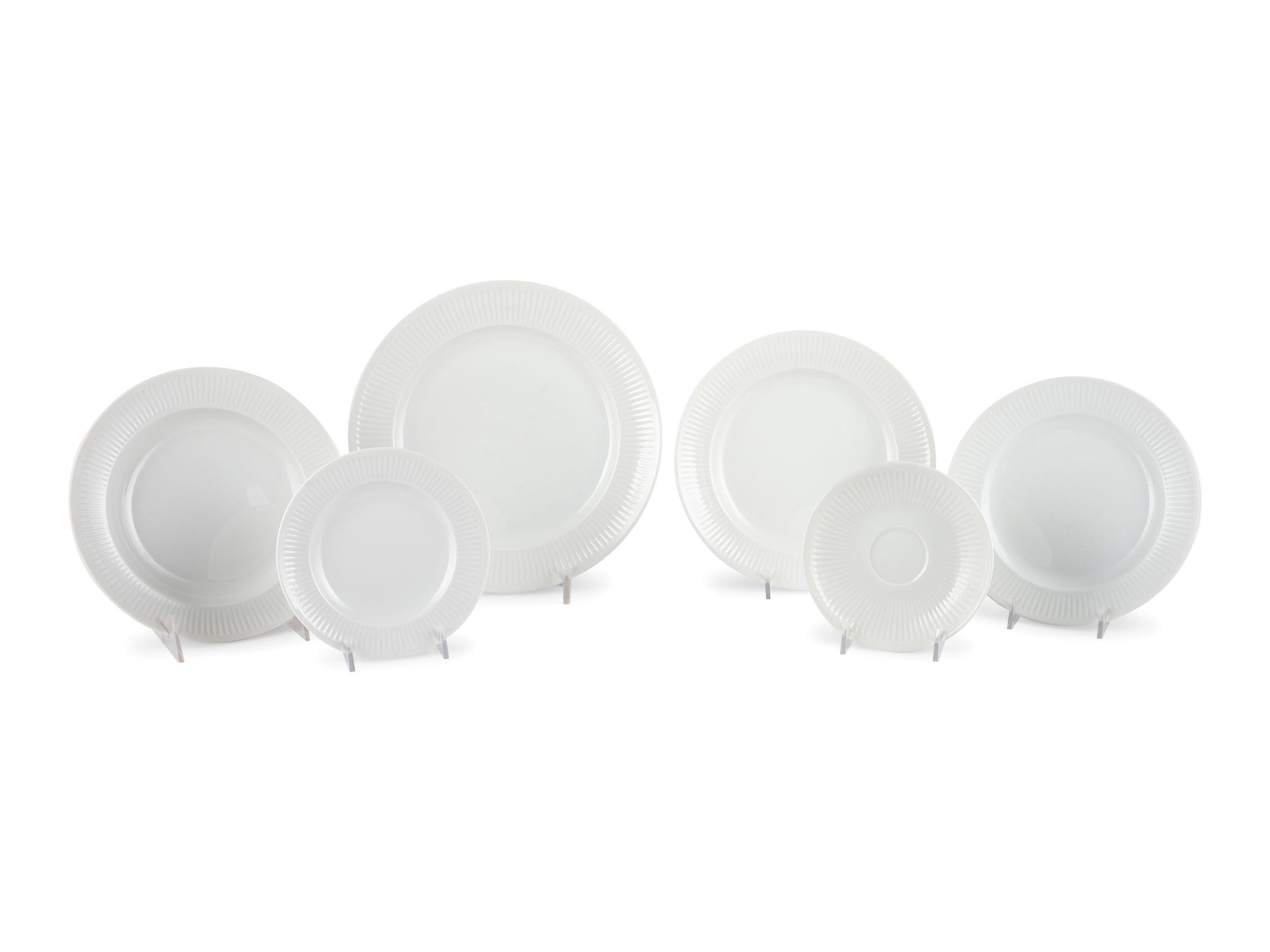 A Royal Copenhagen Porcelain Dinner Service