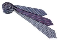 A Group of Three Hermes Silk Ties,