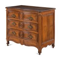 A French Provincial Walnut Commode