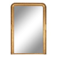 A Louis Philippe Giltwood Overmantel Mirror