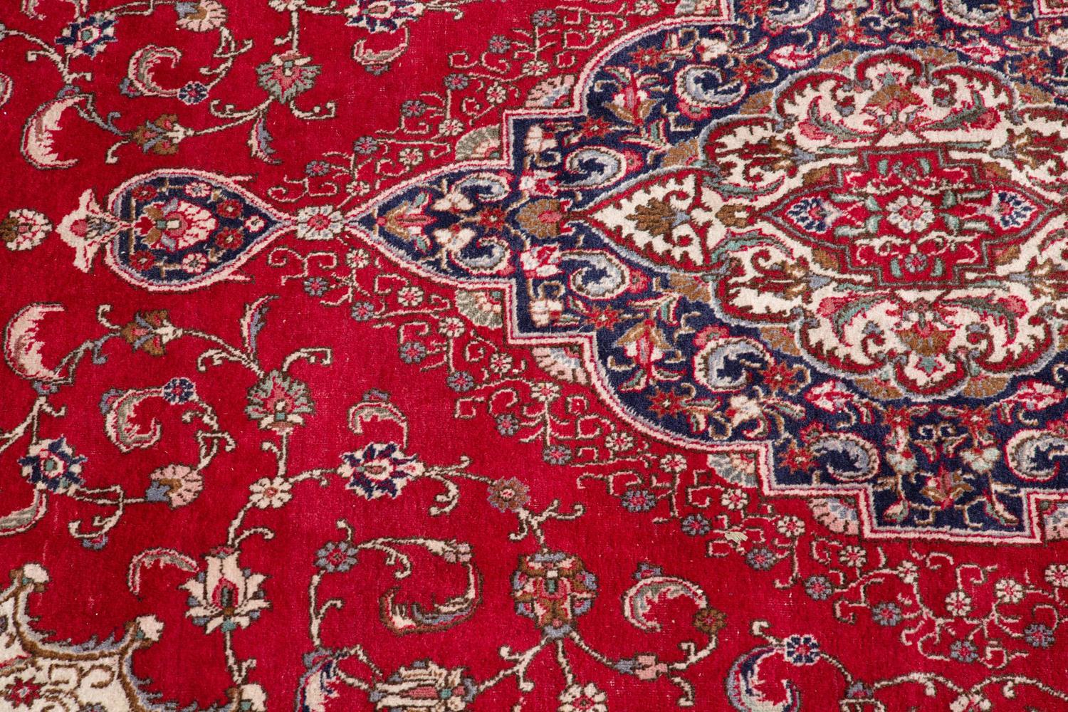 A Persian Design Wool Rug — 20TH CENTURY