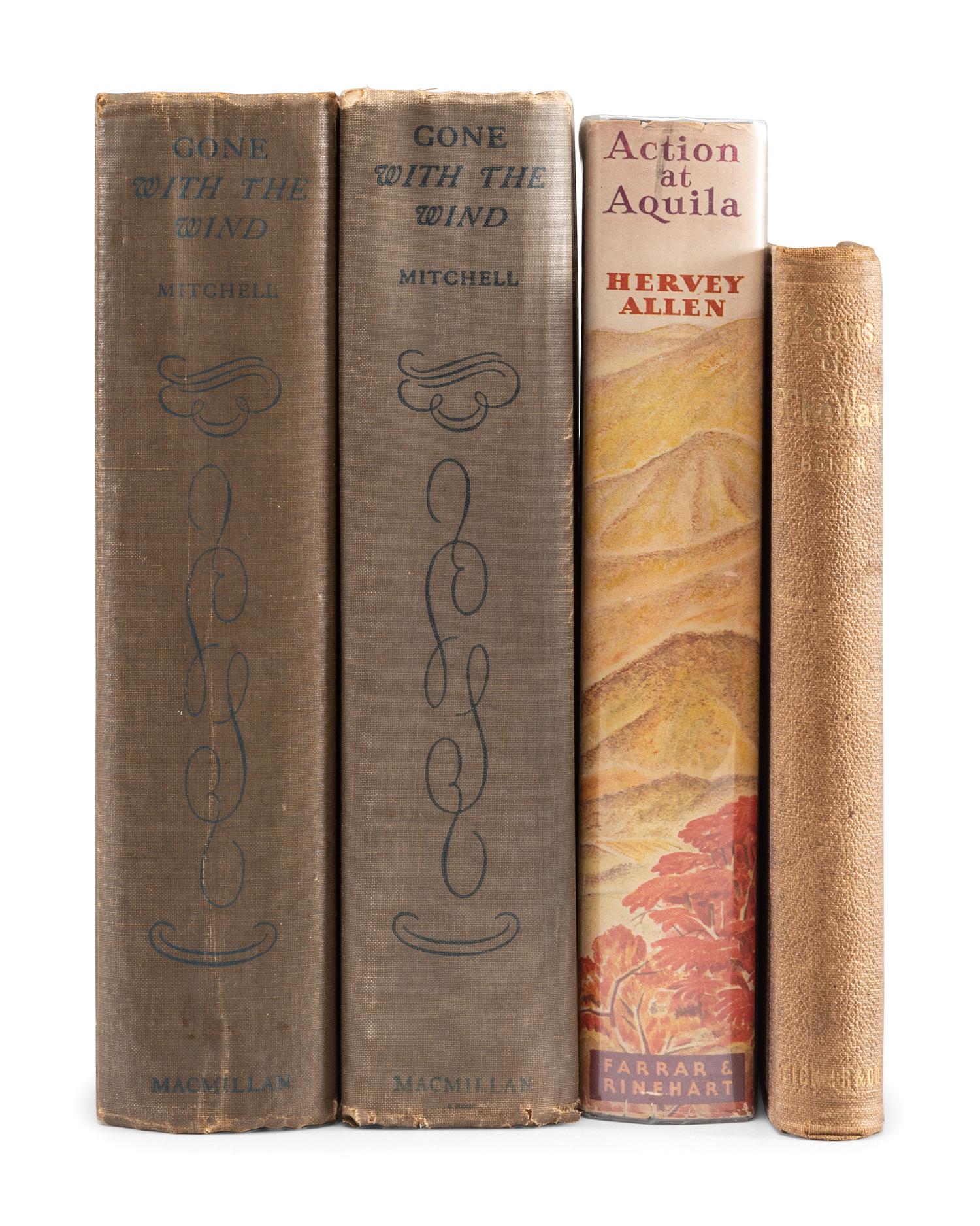 [CIVIL WAR - FICTION]. A group of 19th century novels and poetry collections about the Civil War, comprising: