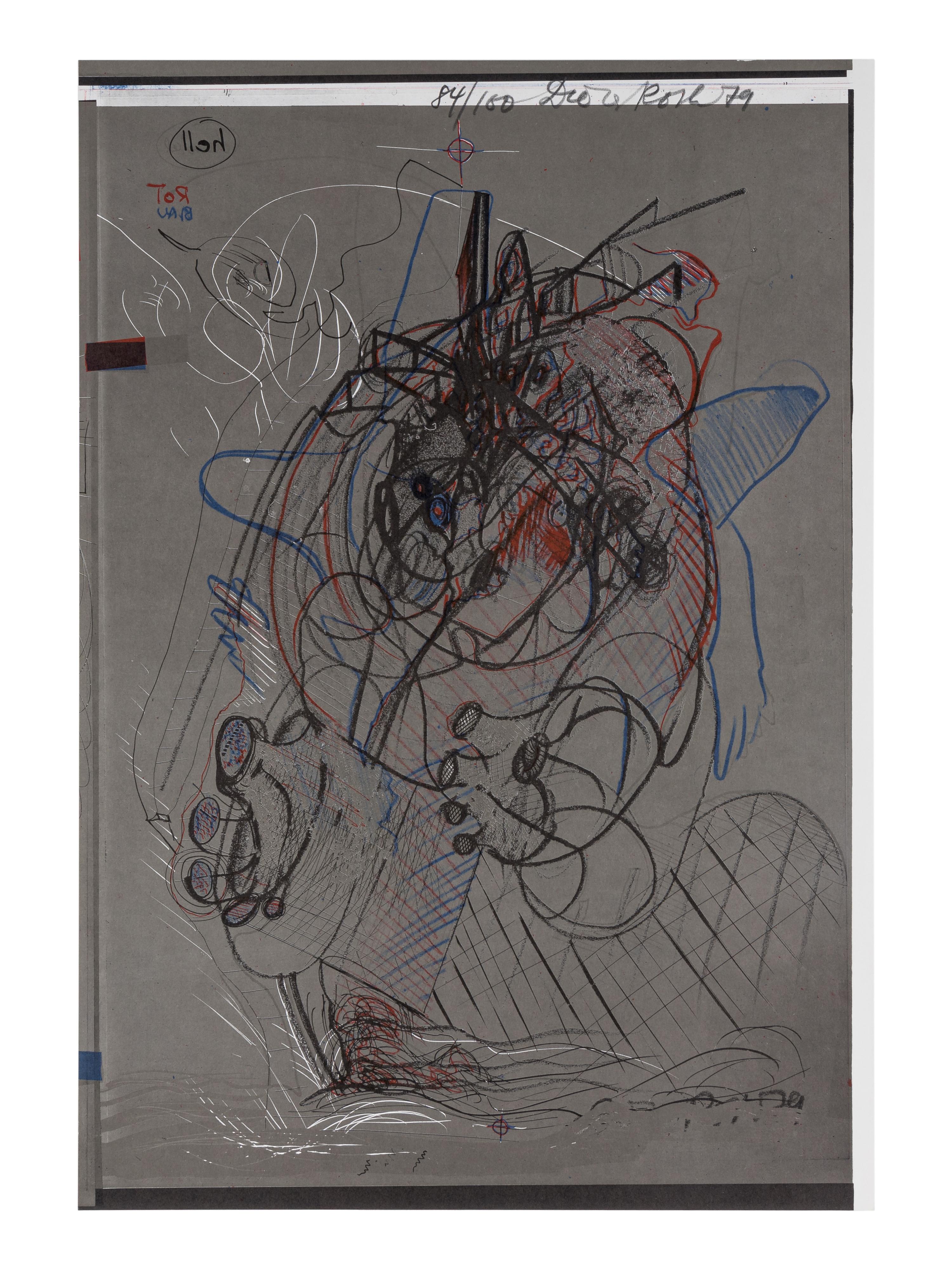 2 times 5 Dogs (the complete portfolio of 14 works), 1979