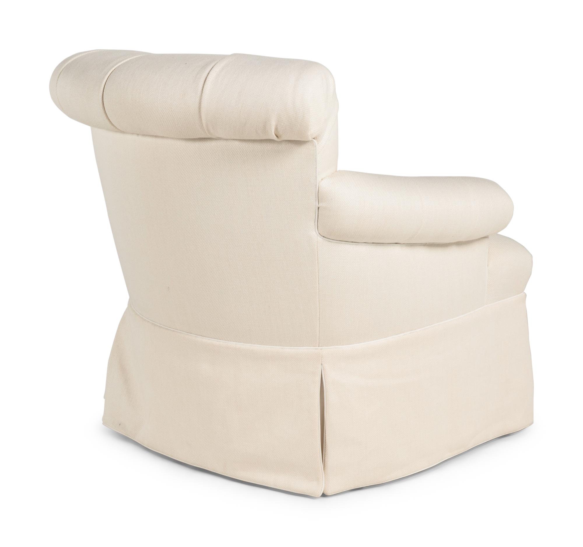A Pair of Upholstered Armchairs