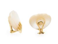 TIFFANY & CO., ANGELA CUMMINGS, MOTHER-OF-PEARL PETAL EARRINGS