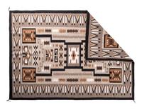 Navajo Roomsize Storm Pattern Weaving / Rug