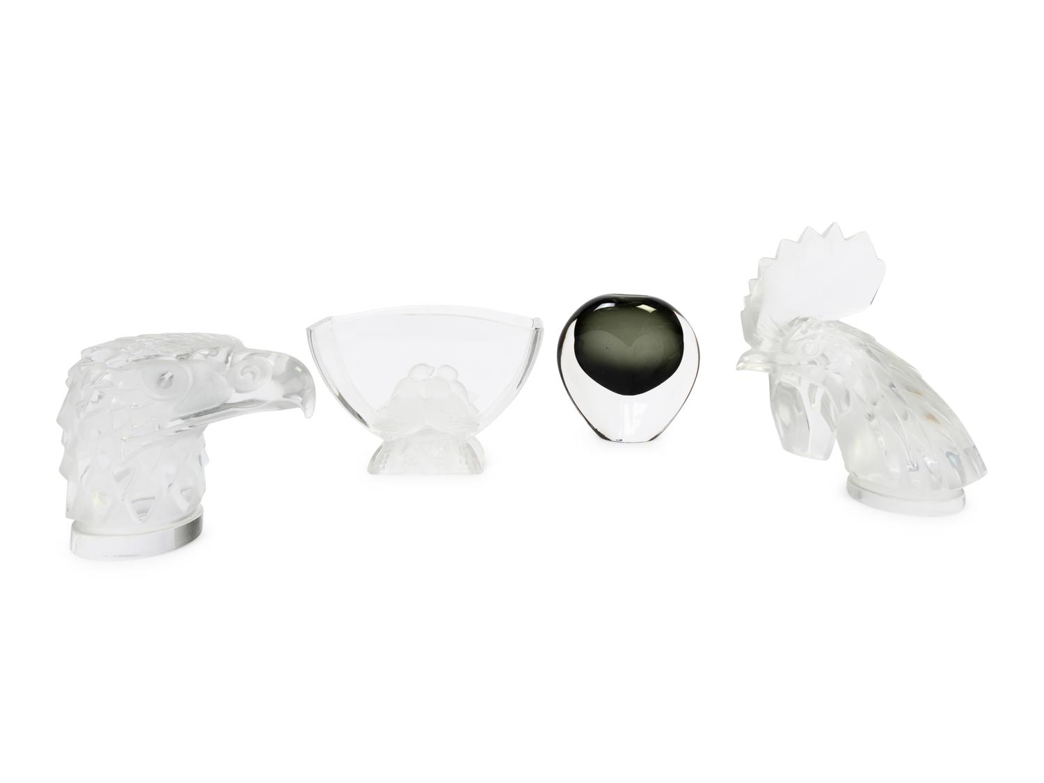 A Group of Lalique Glass Articles